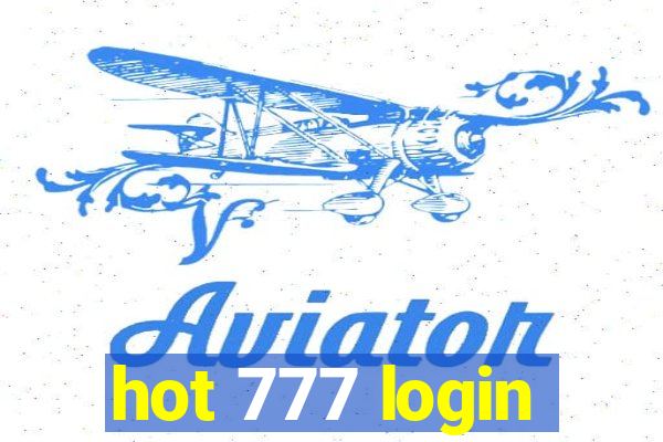 hot 777 login